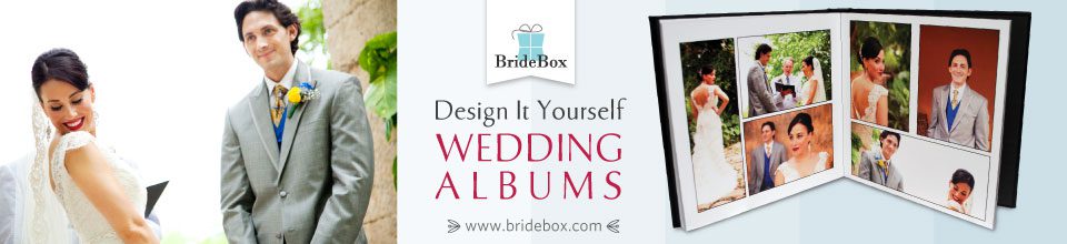 DIY Flush Mount Wedding Albums for Brides