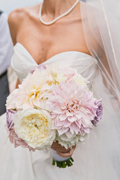 Blush pastels wedding bridal bouquet trends 2014