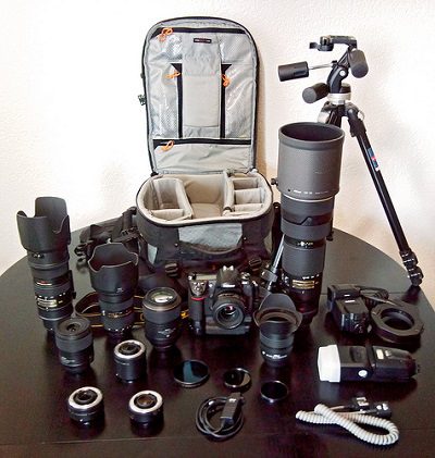 professional photography equipment
