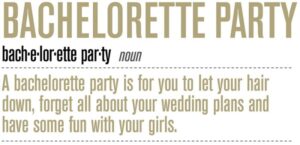 bachelorette party definition
