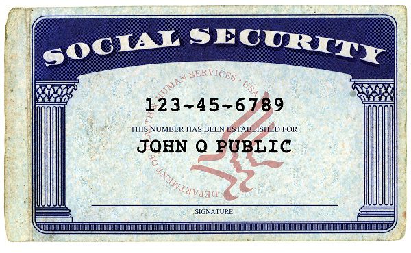 America social security card