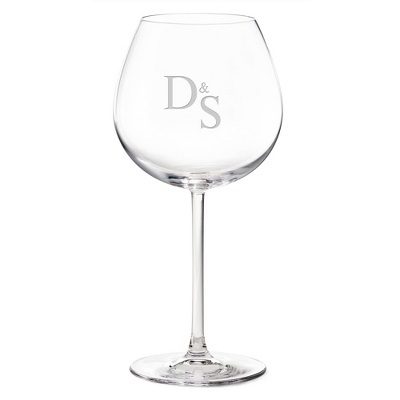 Personalized wine glass