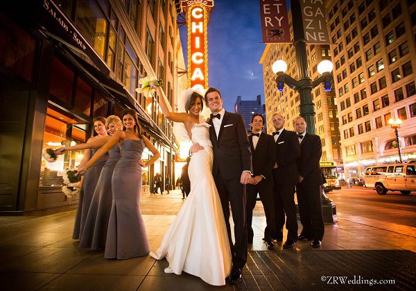 Best Chicago wedding photographer ZR Weddings