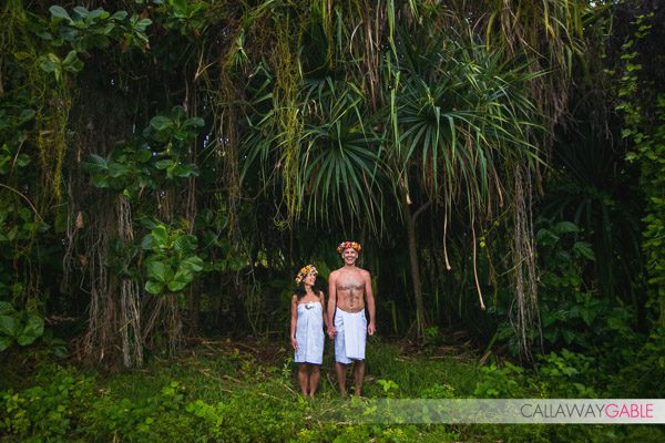 Destination wedding photography Bora Bora