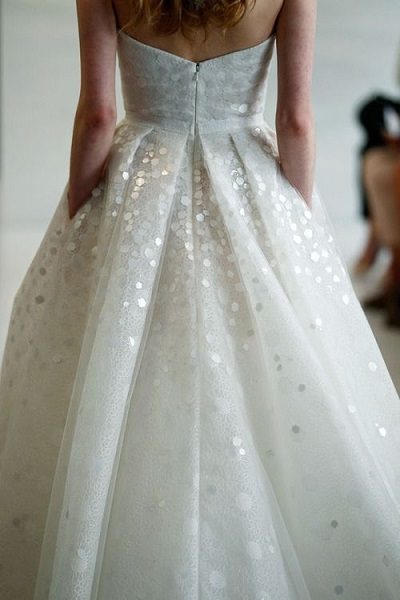 sparkle sequin wedding dress