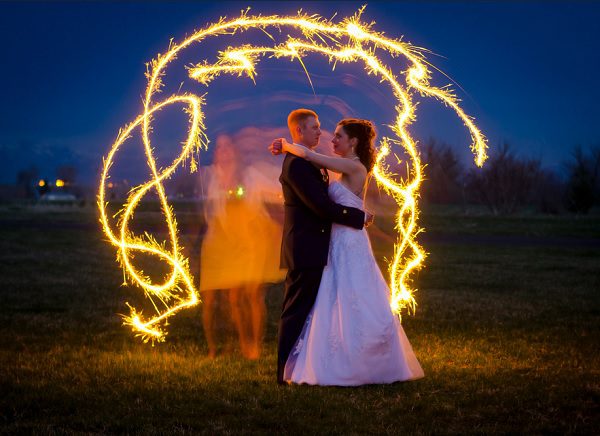wedding sparkler ideas