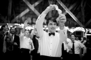 garter toss wedding traditions