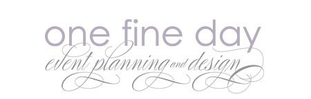 Toronto wedding planner One Fine Day Event and Design