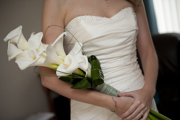 arm pageant wedding bouquet