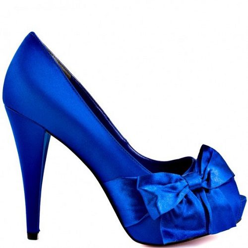 something blue wedding shoes