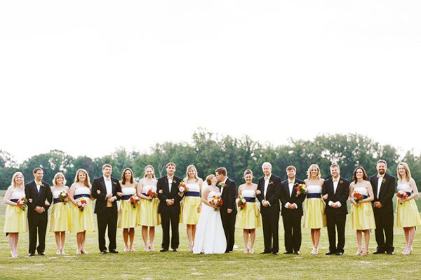 odd number bridal party
