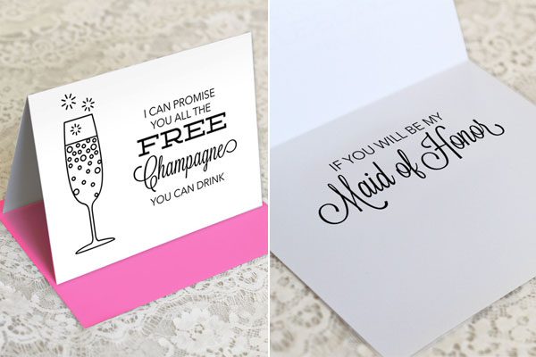 funny cards will you be my bridesmaid