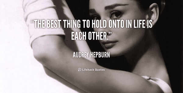 wedding anniversary quotes Audrey Hepburn